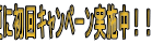 �X�ɏ���L�����y�[�����{���I�I